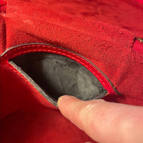 Louis Vuitton w/COA Cannes Red Epi Vanity Top Handle Bucket Bag! - Picture 10 of 13